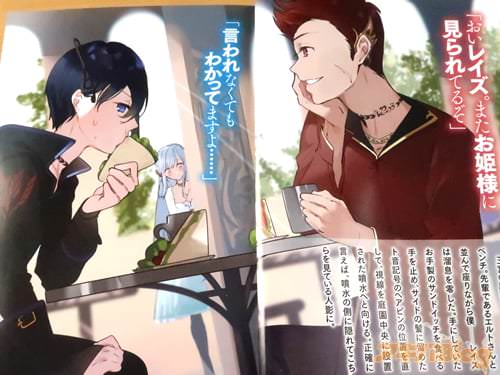 「またお姫様に見られてるぞ」