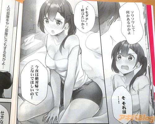 「今夜は絶対帰ってこないでほしいの」