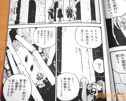 「“基準柱”と呼ばれるもので、塔全体に点在している」