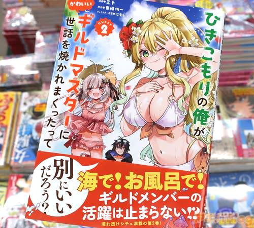 ミトがコミカライズ「ひきこもりの俺がかわいいギルドマスターに世話を焼かれまくったって別にいいだろう?」2巻